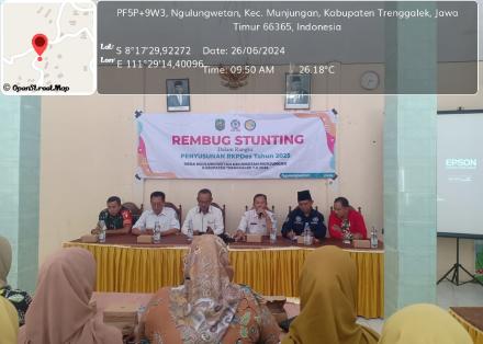 PELAKSANAAN REMBUK STUNTING DESA NGULUNGWETAN TAHUN 2024 DALAM RANGKA PENYUSUNAN RKPDES TAHUN 2025